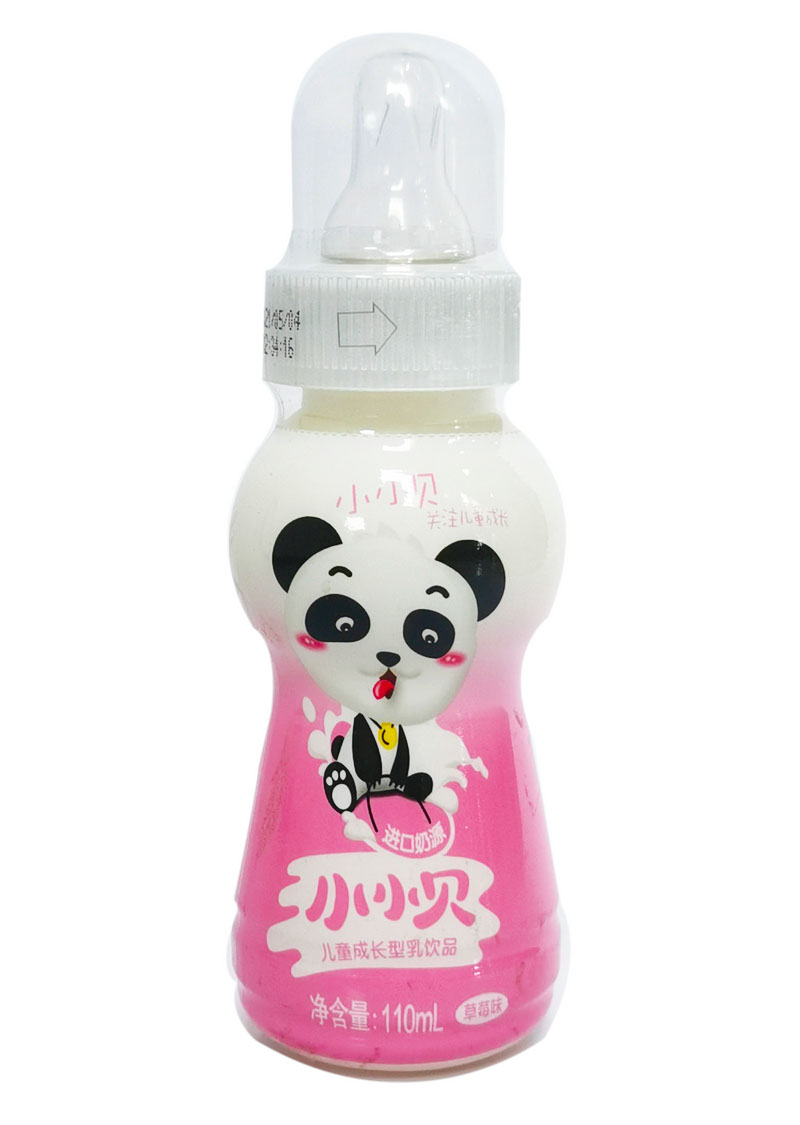 Baobaoxiaobei strawberry flavor 1*20*110ml Children yoghurt series